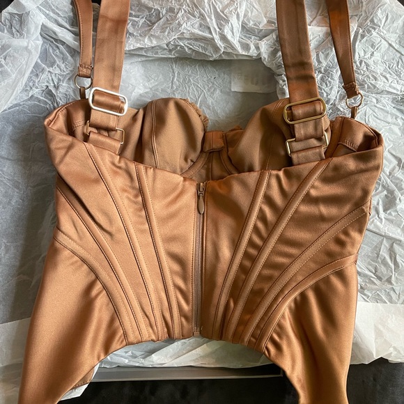 House of CB livia corset/brown. Never worn before - Picture 6 of 7
